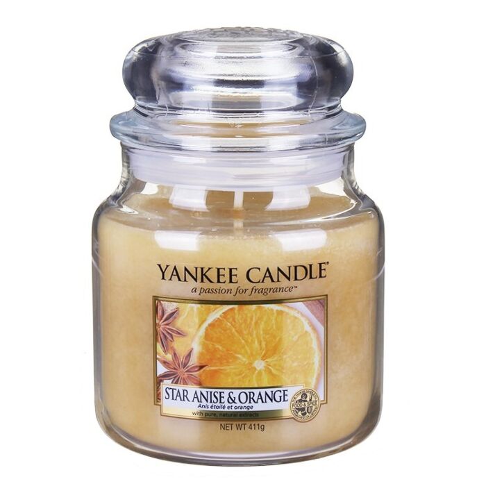 Yankee Candle Star Anise & Orange Medium Jar-1